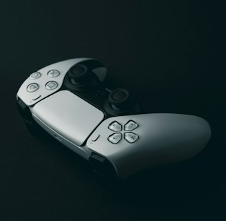 a close up of a video game controller