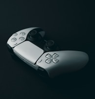 a close up of a video game controller